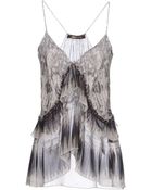 Roberto Cavalli Top - Lyst