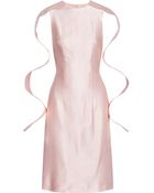 Christopher Kane Satin-Faille Dress - Lyst