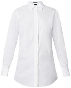 Theory Nareen Cotton Shirt - Lyst