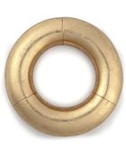 Monies Chunky Metallic Bangle - Lyst