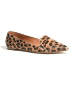Madewell The Anouck Loafer In Calf Hair - Lyst