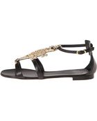 Giuseppe Zanotti flats flat sandals - Lyst