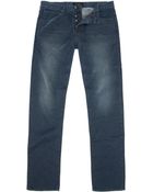 Ted Baker Original Fit Grey Wash Jean - Lyst