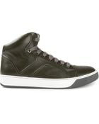 Lanvin Midtop Sneakers - Lyst