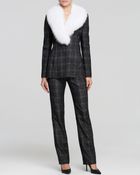 Misha Nonoo Jacket Detachable Fox Fur Trim - Lyst