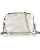 Rebecca Minkoff Flirty Metallic Leather Shoulder Bag - Lyst