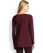 Ralph Lauren Black Label Angeline Stretch Silk Blouse - Lyst