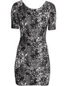 H&M Jacquardknit Dress - Lyst