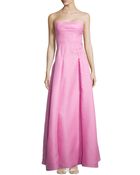 J. Mendel Strapless Gazaar Bustier Gown - Lyst
