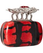 Alexander McQueen Slamand Knuckle Clutch - Lyst