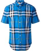 Burberry Brit Checked Shirt - Lyst