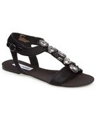 Steve Madden Habtat Jeweled Sandals - Lyst