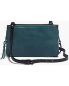 Madewell The Twin-Pouch Crossbody In Colorblock - Lyst