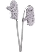 Mm6 By Maison Martin Margiela Oversize Knitted Mittens - Lyst