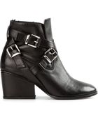 Thakoon Addition Buckled Ankle Boots - Lyst