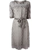 Etoile Isabel Marant Printed Dress - Lyst