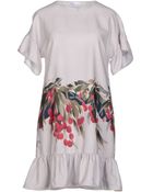 RED Valentino Short Dress - Lyst