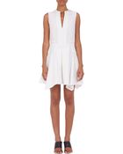 Proenza Schouler Fit & Flare Asymmetric-Hem Dress - Lyst