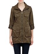 Barneys New York Tech Anorak - Lyst