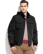 Tommy Hilfiger Hooded Bomber Jacket - Lyst