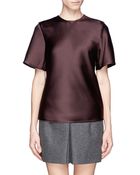 Alexander Wang Back Fringe Twill Top - Lyst