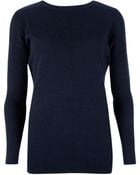 Ted Baker Valine Cashmere Zip Back Sweater - Lyst