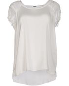 Elie Tahari Blouse - Lyst