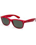 Ray-Ban New Wayfarer Sunglasses with Tapered Temples - Lyst