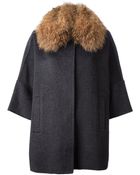 P.a.r.o.s.h. Oversized Coat - Lyst