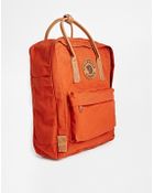 Fjallraven Kanken No 2 Backpack with Leather Handles - Lyst