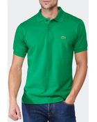Lacoste Short Sleeve Polo Shirt - Lyst