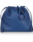 Bottega Veneta Intrecciato Leather Drawstring Shoulder Bag - Lyst