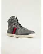 Gucci Monogram Sneakers - Lyst