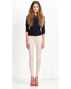 Genetic Denim Shane Faux Front Pocket Skinny - Lyst