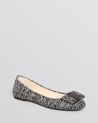 Tory Burch Ballet Flats - Chase Bow - Lyst