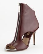 Michael Kors Mila Zip-Front Sandal - Lyst