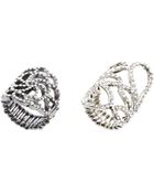 Lipsy Stretch Ring 2 Pack - Lyst