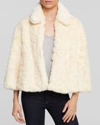 French Connection Coat - Polar Teddy - Lyst