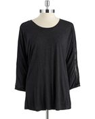 Two By Vince Camuto Colorblock Top - Lyst