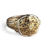 Konstantino Ornate Diamond Ring - Lyst