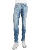 Guess Acid Wash Skinny Jeans - Lyst
