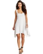 DKNY Sleeveless Scoopneck Aline Dress - Lyst