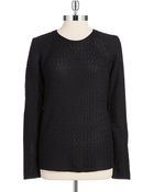 Jones New York Knit Sweater - Lyst
