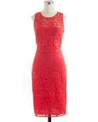 J.Crew Lace Shift Dress - Lyst