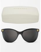 Versace Metal Cat-eye Sunglasses - Lyst