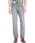 Just Cavalli Grey Regular Straight Leg Jeans - Lyst
