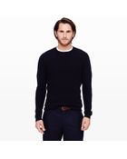 Club Monaco Cashmere Cardigan-Stitch Crew - Lyst