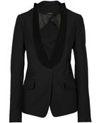 Maison Martin Margiela Embellished Wool-Blend Blazer - Lyst