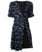 Proenza Schouler Abstract Print Dress - Lyst