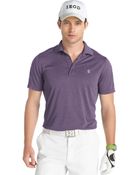 Izod Uv Wicking Performance Solid Grid Polo Shirt - Lyst